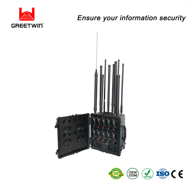 RCIED DDS 10 天线手机干扰器 2G 3G 4G 5G 2.5dBi 100W VHF