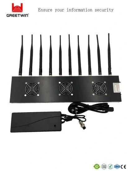 GSM DCS 便携式信号屏蔽器 GPS LoJack 2400MHz 适用于 2g 3G 4G 5g