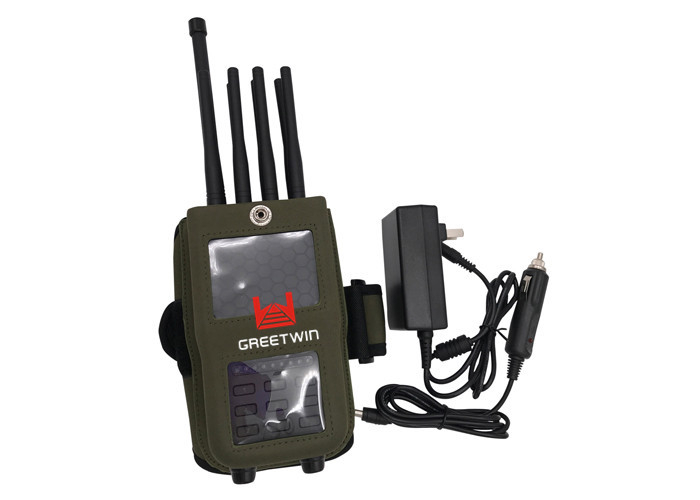 WiFi 2.4G 5.8G 手机信号屏蔽器，八天线便携式信号屏蔽器