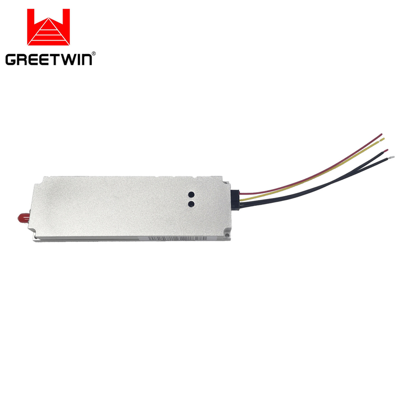 白色 4 Band 40dBm WCDMA Lte 2g 3G 4G10W UAV Blocker RF Power Amplifier Signal Jammer module