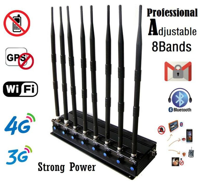 433MHz 315MHz报警手机信号屏蔽器可调节冷却风扇
