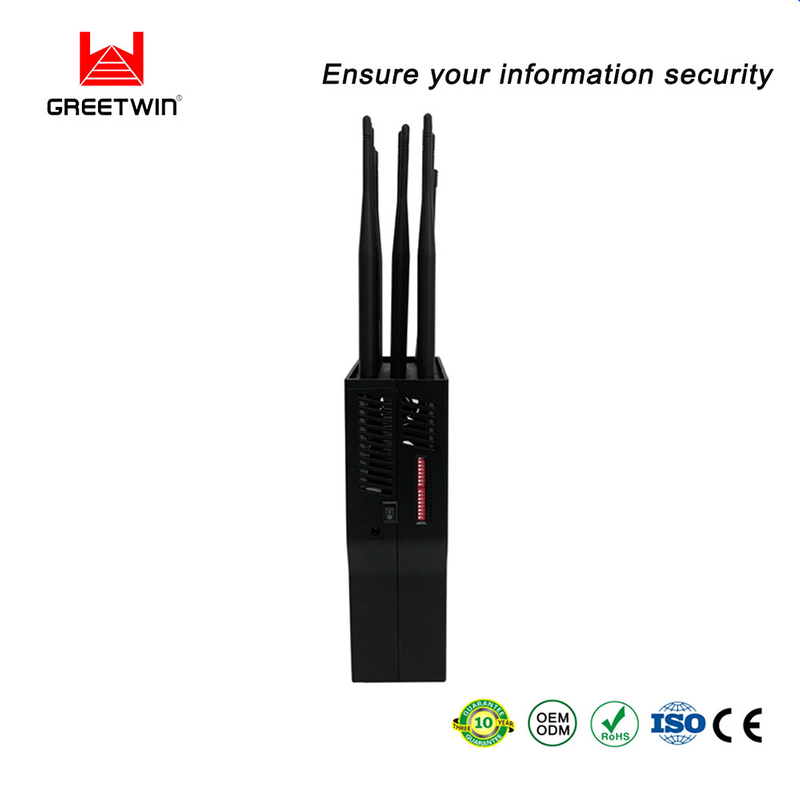 2.5dBi 天线手持式信号屏蔽器 16000mAH 21 频段 LTE Lojack