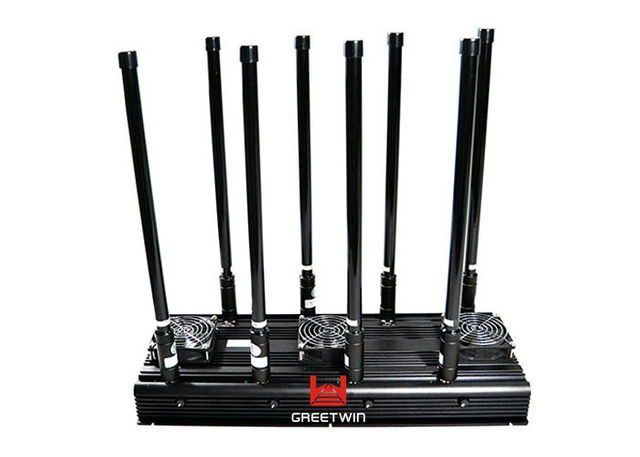 160W大功率2G 3g 4g信号屏蔽器WIFI手机信号屏蔽器最长150m