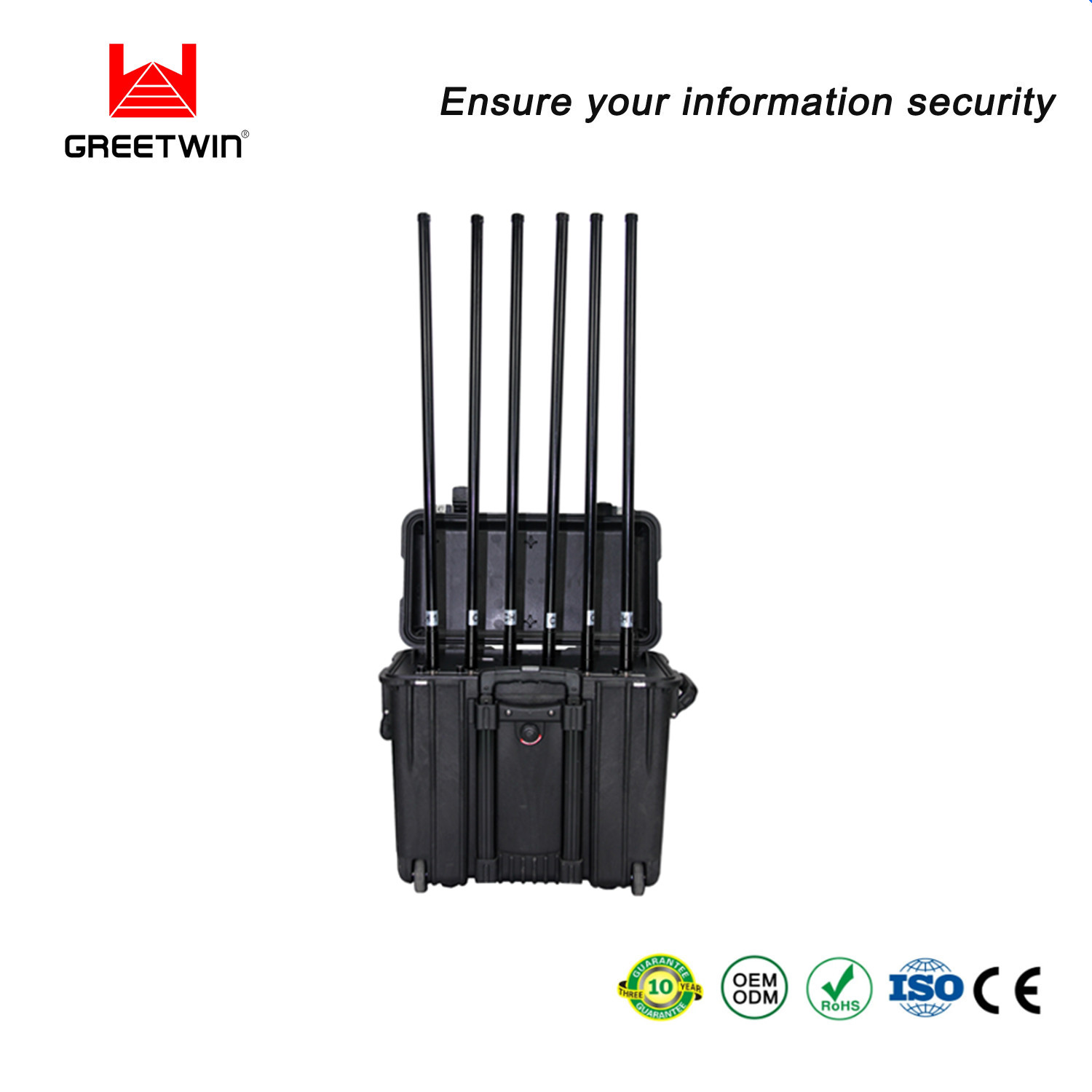5dBi 天线 WIFI LOJACK 手机干扰器 175W 桌面 WiFi 干扰器