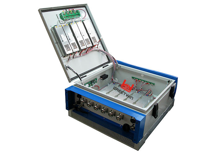 陆军 VHF UHF 移动网络拦截器设备手机中断器铝