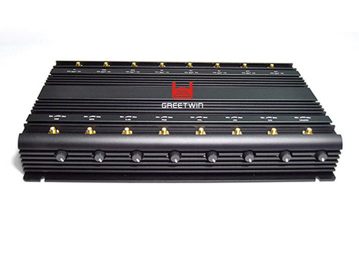 16 天线 VHF UHF 电话信号扰频器 3G 2100 LTE 2600 MHz 全频段