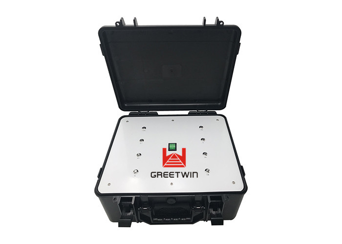8 通道 GPS、Lojack、2G、3G、4G、WIFI、便携式遥控监狱干扰器