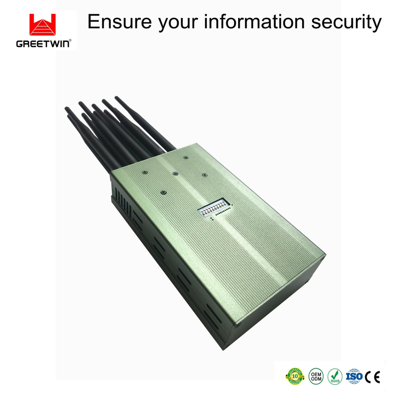 10 根天线 2.5dBi Lojack GPS WiFi 868MHz 射频信号阻断器