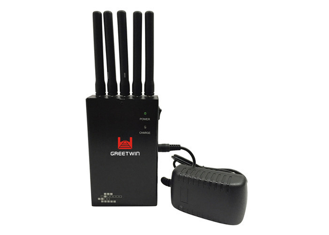 大功率 2.5 W 手持式手机干扰器 3G / 4G / Wifi 屏蔽
