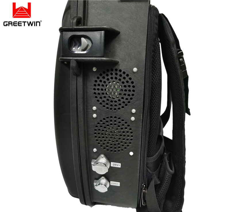 GPSL1信号2KM 140W WiFi 2.4G 5.8G GPS无人机无人机干扰器