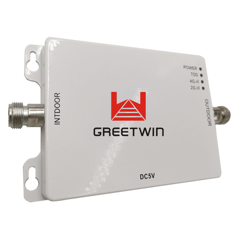 用于家庭办公室的室内 15dBm DCS 1800MHz LTE 2300MHz 双频手机 4G 中继器信号增强放大器