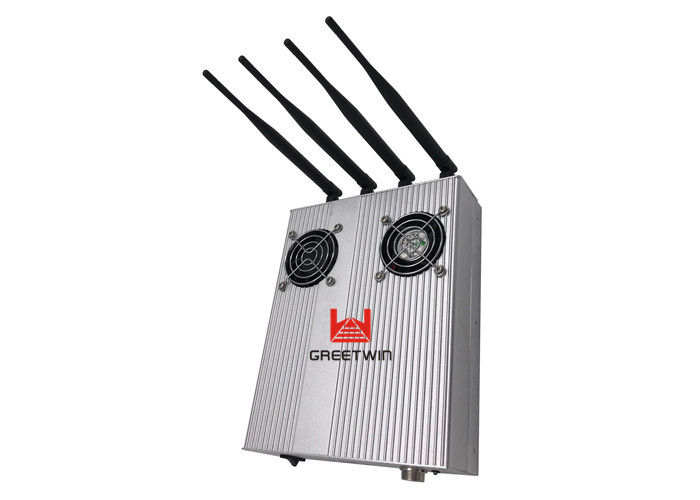 GSM DCS WCDMA 2G 3G 4G LTE 手机中断器设备，带 2 个冷却风扇