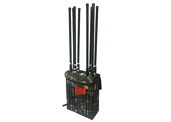 战术 RCIED 背负式高频干扰器 360 度保护区域