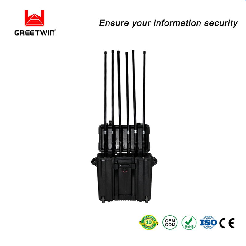 90w 20AH LiFePO4 便携式信号屏蔽器定向天线 2 小时 14dBi