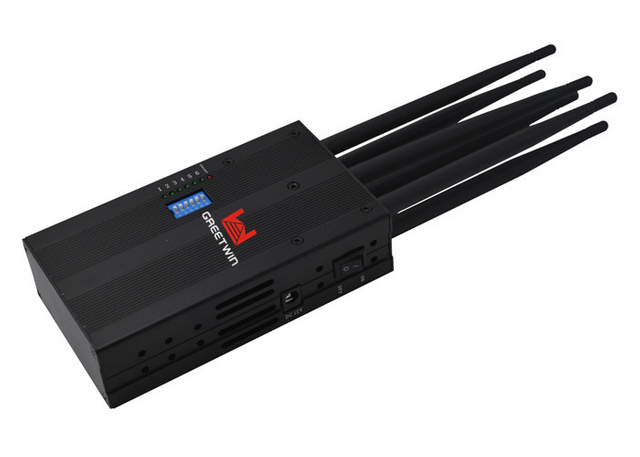 用于轿车和卡车的六天线 GPS 和 LOJACK 手机信号干扰器