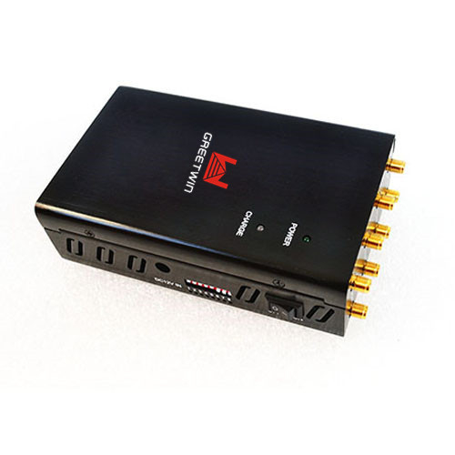 8 天线手持式手机干扰器，GSM 3G 4G LTE Wifi 信号干扰器