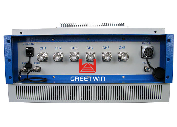 户外 600W 电话信号屏蔽器 采用 DDS 技术的手机信号屏蔽器