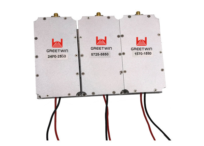 远程 100W WIFI 2.4 G 无人机干扰器模块设备阻止无人机干扰器 WIFI 2.4G