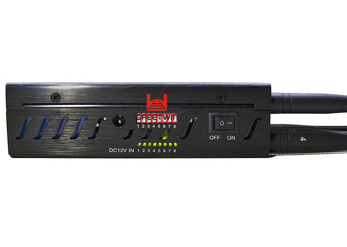 袖珍移动网络干扰器设备 4 瓦便携式射频干扰器，适用于军队