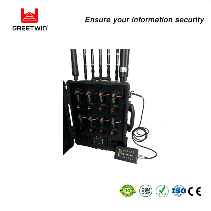 433MHz 7dBi DDS 车载炸弹干扰器 360W Signal Cell Signal Jammer