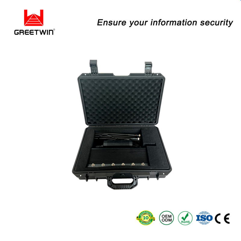 CDMA 2.5dBi 天线桌面移动干扰器 UHF VHF LOJACK GPS 拦截器