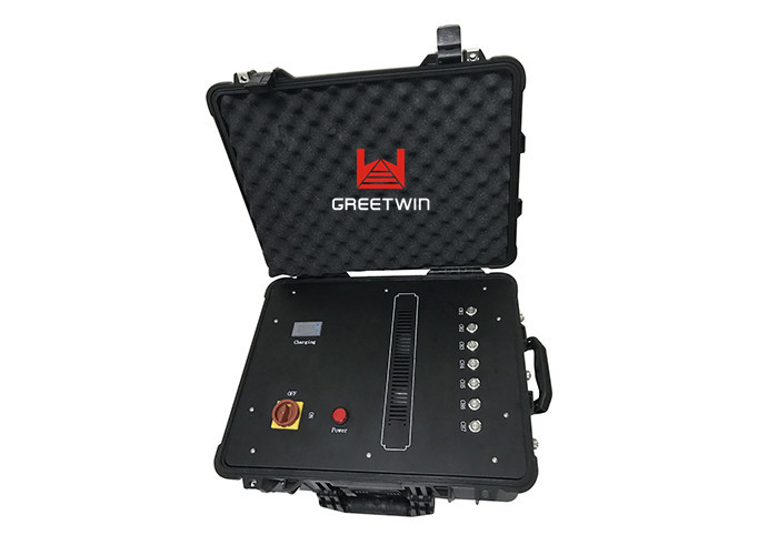 3G 4G WiFi 大功率手机干扰器 60W 6 波段射频射频