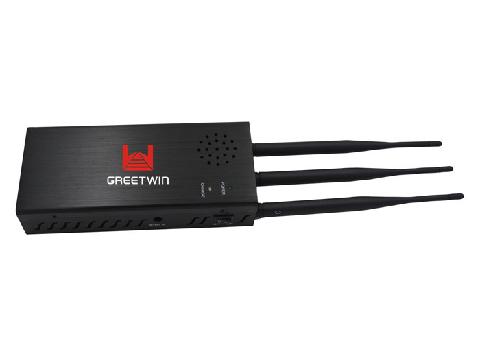遥控 315MHz 433MHz 868MHz 手机信号屏蔽器，带 3 根天线