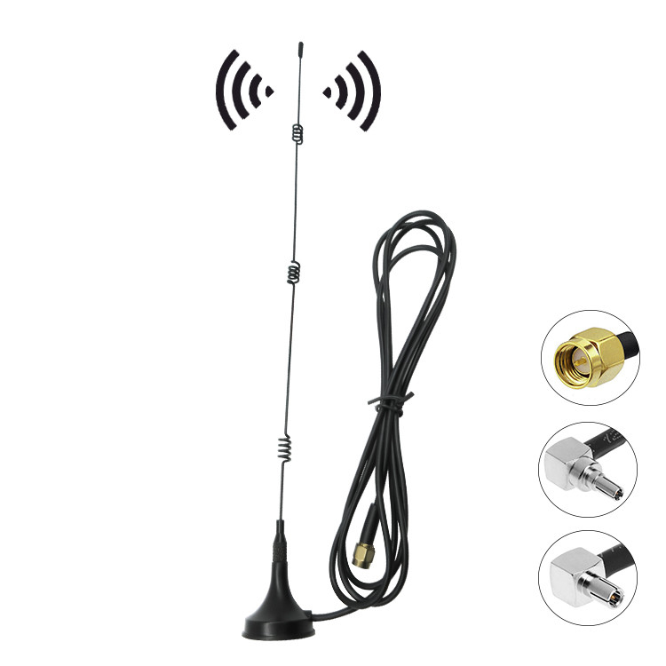 3dBi 磁性 GSM 天线 50W 车载信号增强器 960MHz