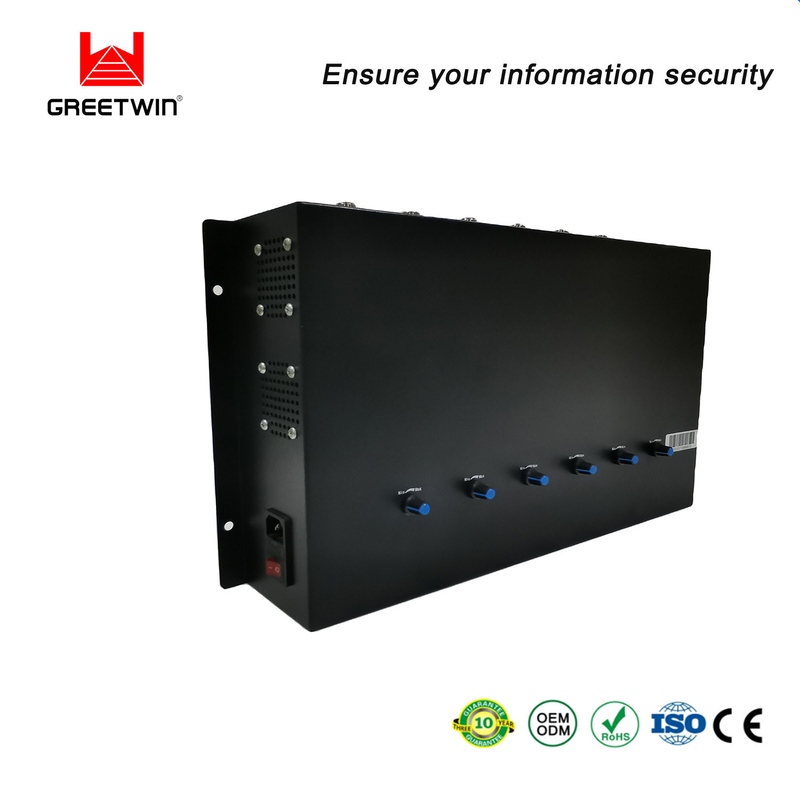 大功率军用手机信号屏蔽器，8 天线警用手机屏蔽装置