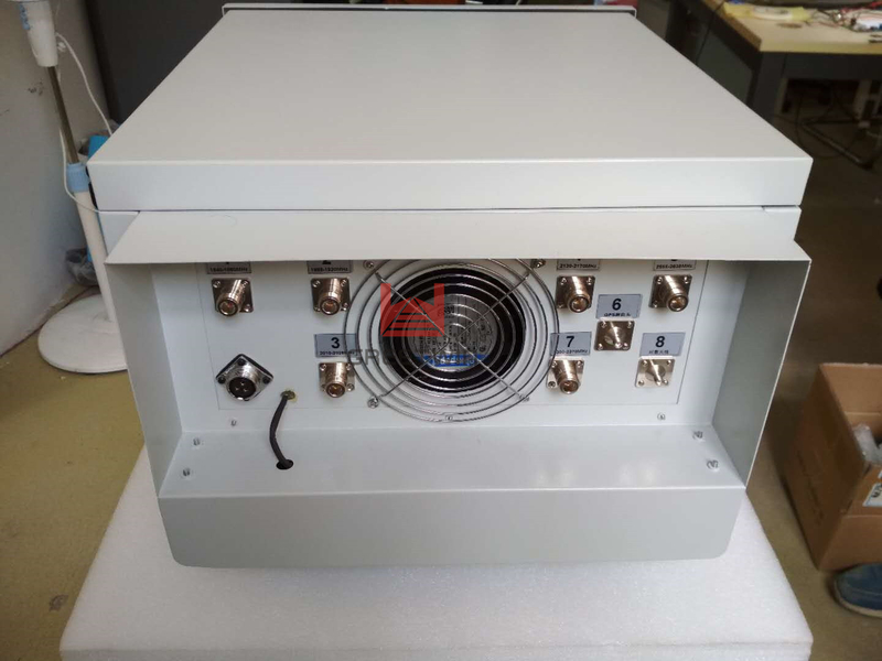 多频段防水 500W 可调节 GPS WIFI 2G 3G 4G 监狱手机信号屏蔽器