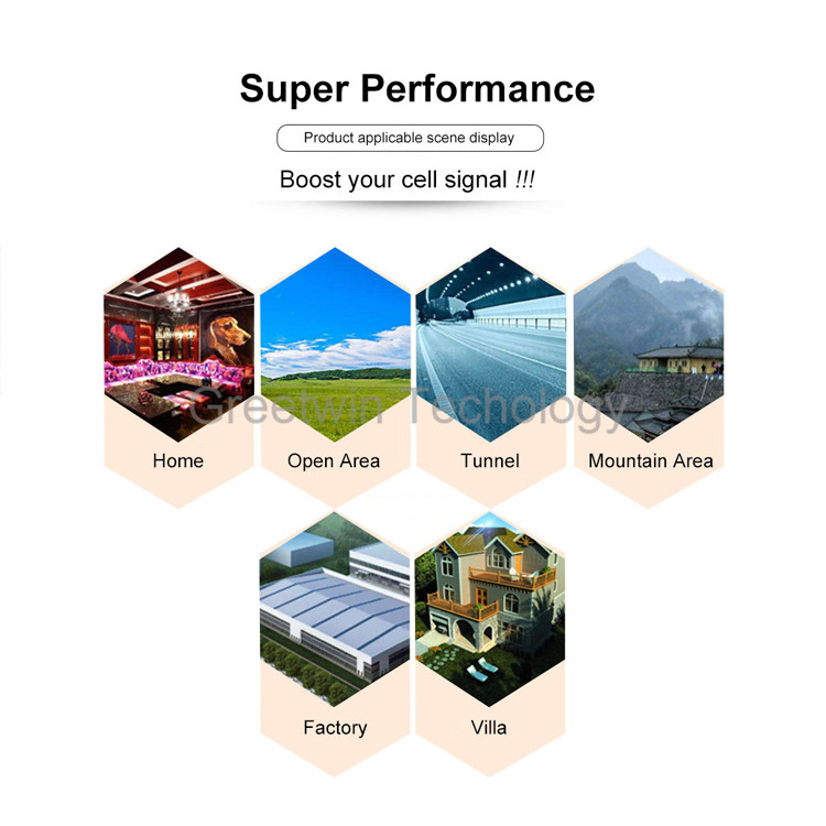 23dBm 双频手机信号增强器 GSM900 WCDMA2100 用于家庭办公室