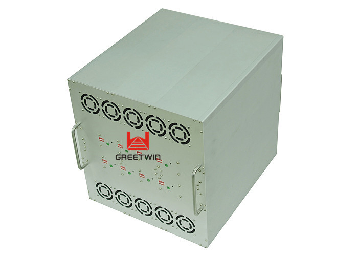 用于 EOD 解决方案的 9 波段军用车队炸弹干扰器 900 W 高功率