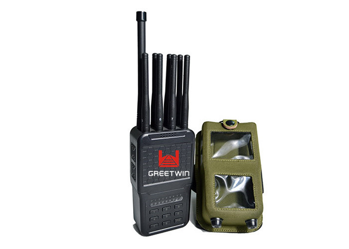 塑料外壳 2G 3G 4G LTE 手机信号屏蔽器干扰器 5.6W WiFi 蓝牙