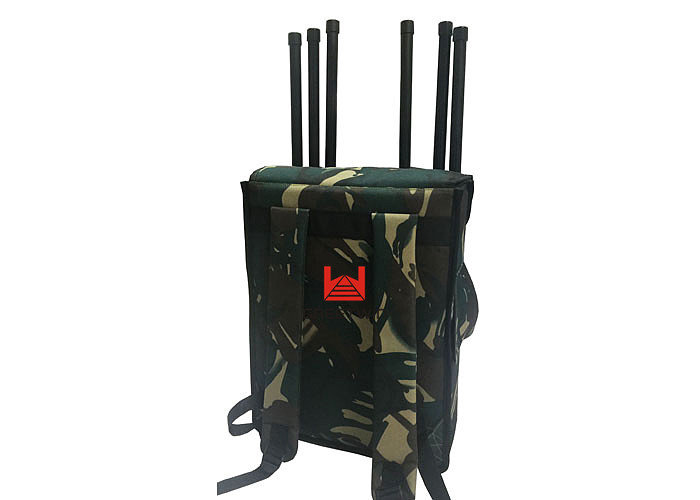 战术背包便携式手机信号屏蔽器 120 W 背包式