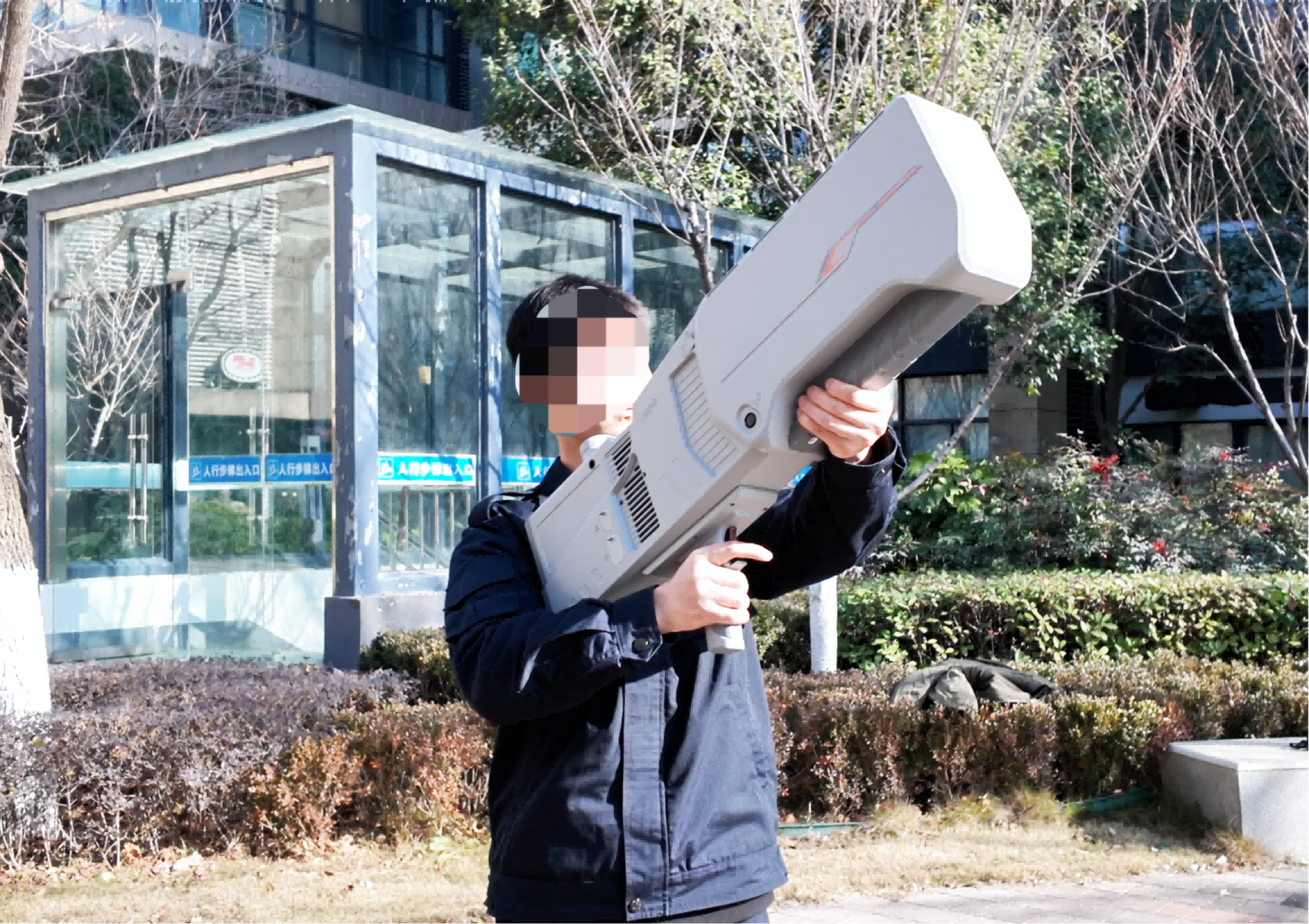 无人机察打一体设备 2.4G 5.8g Gpsl1 WiFi 1000-2000米 无人机探测反制设备