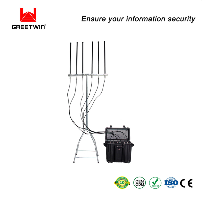 90w 20AH LiFePO4 便携式信号屏蔽器定向天线 2 小时 14dBi