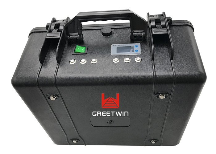 3G 4G WiFi 大功率公文包干扰器 60W 6 波段射频射频阻断器