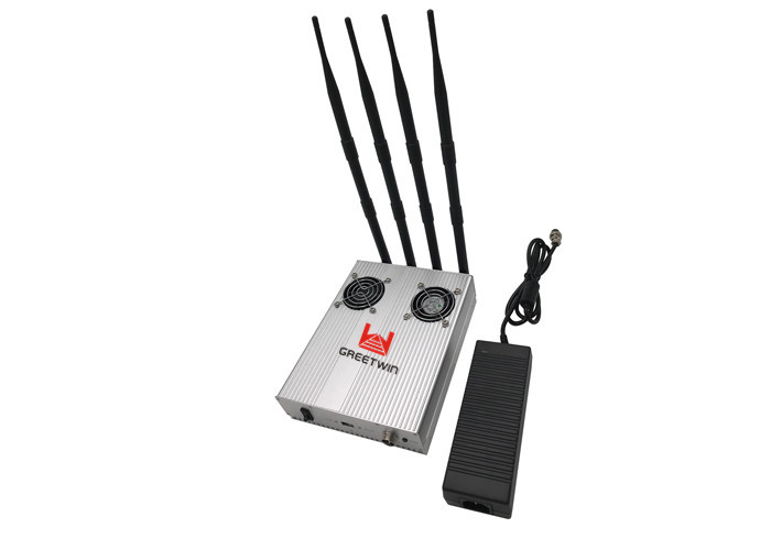 WIFI 手机信号屏蔽器，带 4 根天线的移动射频频率屏蔽器