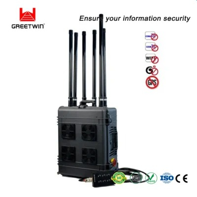 Greetwin 400W DDS 蜂窝信号干扰器 20-2700MHz VHF 遥控行李干扰器