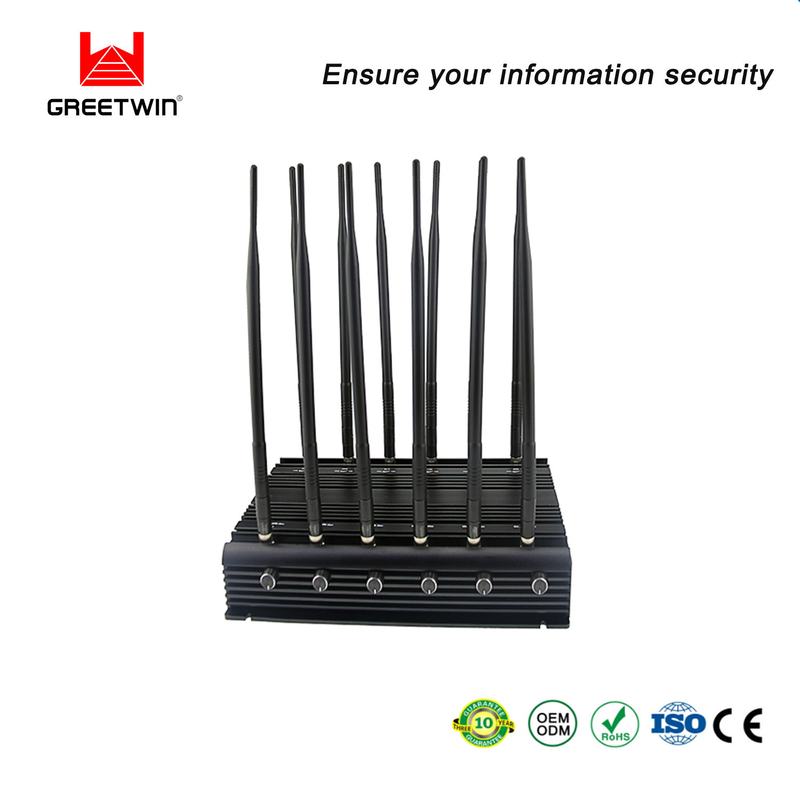 GSM CDMA 2.5dBi 可调节电话信号屏蔽器 12 天线 40m