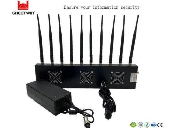 8 波段手机信号屏蔽器 10w 信号阻断器可定制频率
