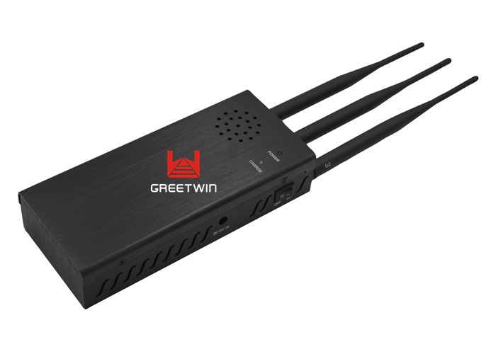 遥控 315MHz 433MHz 868MHz 手机信号屏蔽器，带 3 根天线