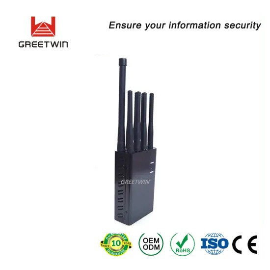 4G 5G 8 天线 4W 20m 500mw Lojack GPS 射频信号阻断器