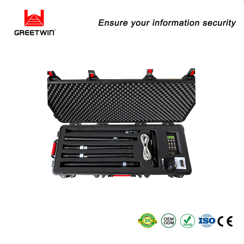 433MHz 7dBi DDS 车载炸弹干扰器 360W Signal Cell Signal Jammer