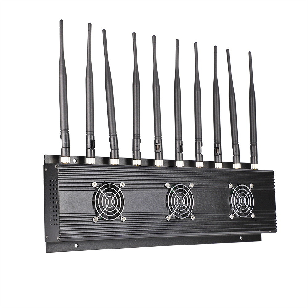 8 波段手机信号屏蔽器 10w 信号阻断器可定制频率