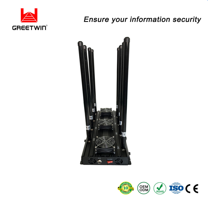 GSM 2g 3G 手机网络 RC Blocker 10 天线汽车