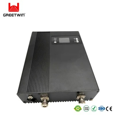 23dBm 信号中继器 Egsm900 Dcs1800 LTE2600 手机 B8 B3 B7 信号增强器带 LCD 显示屏