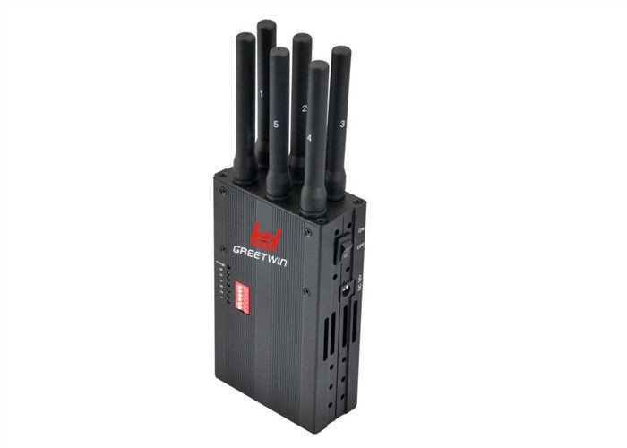 LTE 700MHz LTE2300MHz LTE2600MHz 6 频段便携式 3G 4G 手机信号屏蔽器