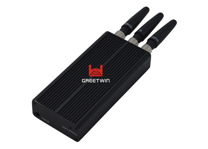 3 天线手持式手机屏蔽器/迷你小功率手机信号屏蔽器