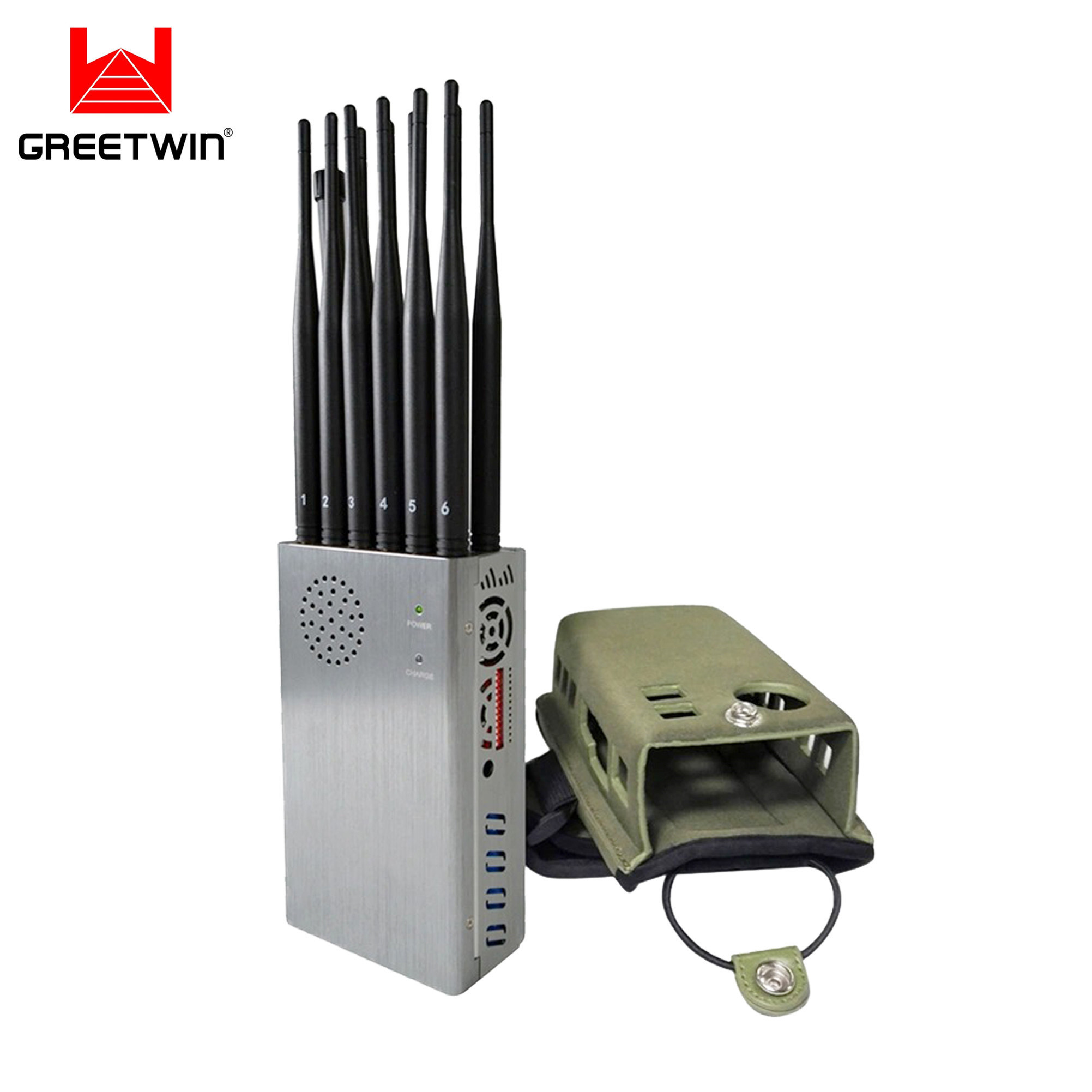 12 通道 WiFi Lojack 20m 2.5dBi VHF UHF 信号屏蔽器